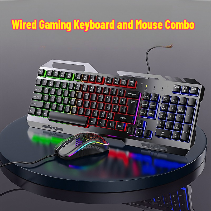 Esports Gaming Business - Combo de Teclado e Mouse Gamer