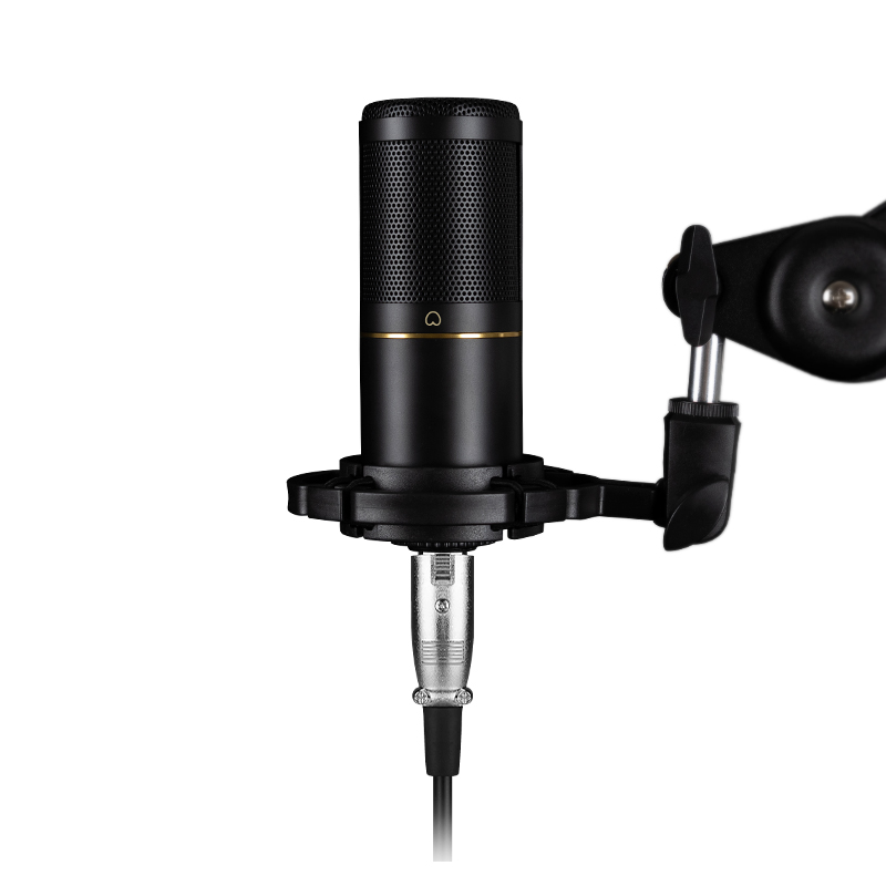 Streaming Mic Condenser - Microfone Condensador XLR Profissional para Gravação