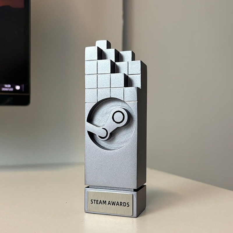 Esports Gaming Trophy - Figurinhas modernas de Cyberpunk, Steam Game