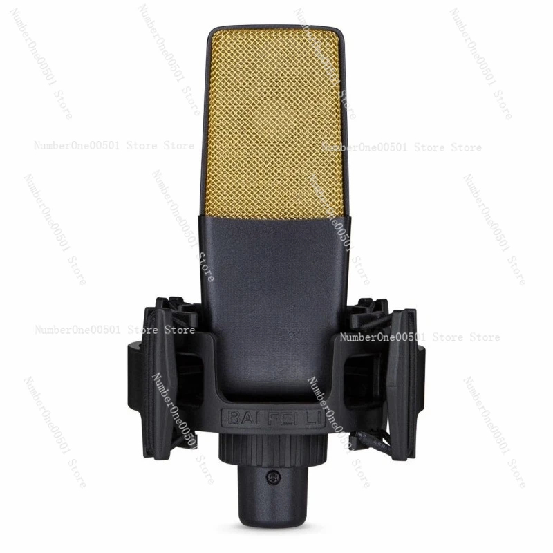Streaming Mic Condenser - Microfone Condensador Profissional C414 com Alimentação