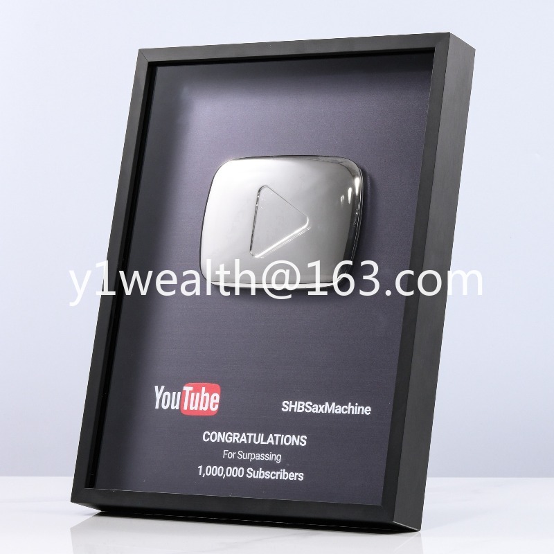 Esports Gaming Trophy - Placa de Metal Personalizada para Prêmio
