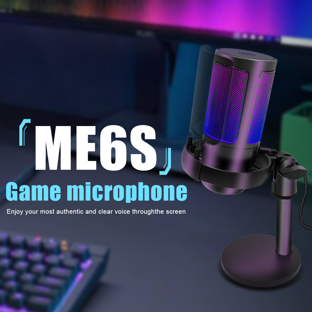 Streaming Mic Condenser - Microfone para Jogos para PC: Microfone