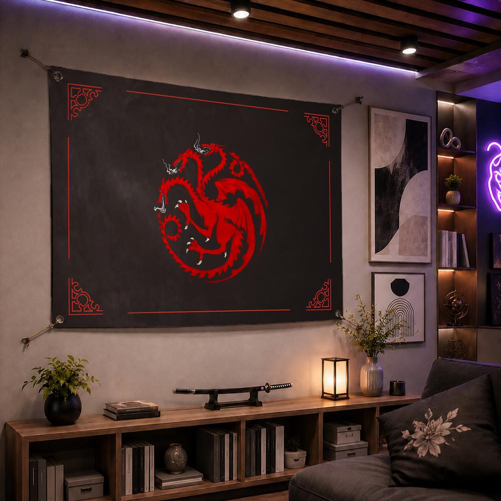 Bandeira do Famoso Clã H-House - Esports Gaming Banner avaliação e preço