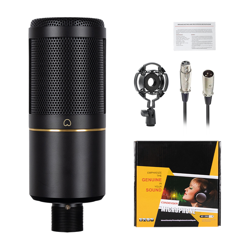 Microfone Condensador XLR Prof - Streaming Mic Condenser avaliação e preço