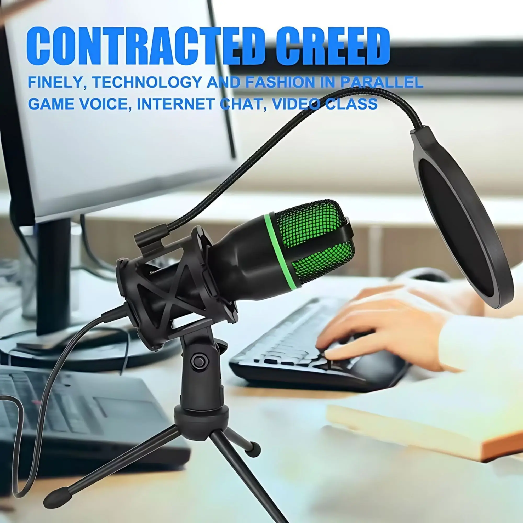 Kit de Microfone Condensador U - Streaming Mic Condenser avaliação e preço