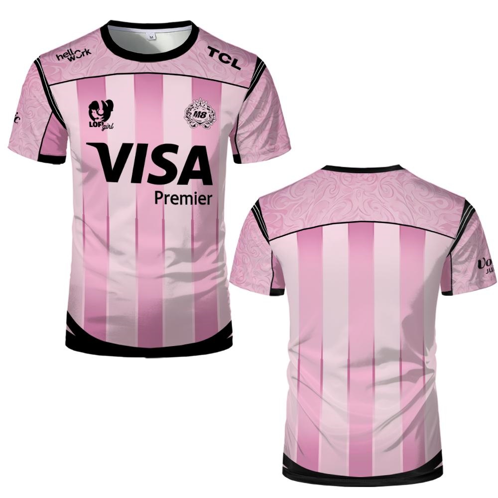 Camiseta de Manga Curta com Te - Esports Gaming Team Logo avaliação e preço