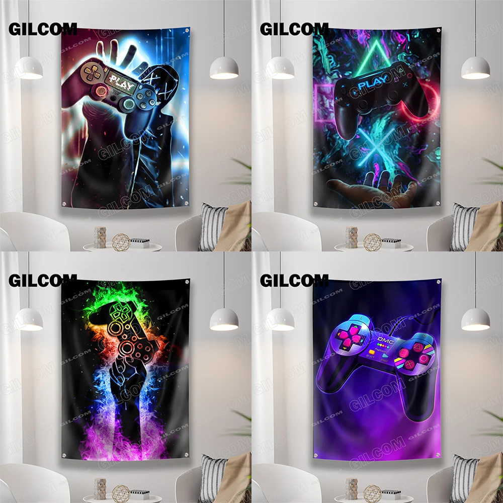 Bandeira da sala de jogos lega - Esports Gaming Banner avaliação e preço