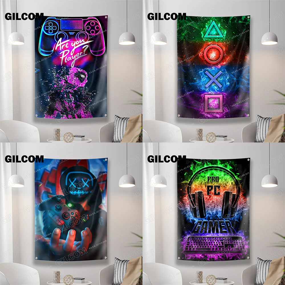Bandeira da sala de jogos lega - Esports Gaming Banner avaliação e preço