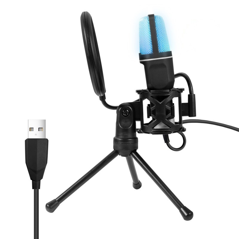 Microfone Condensador Profissi - Streaming Mic Condenser avaliação e preço