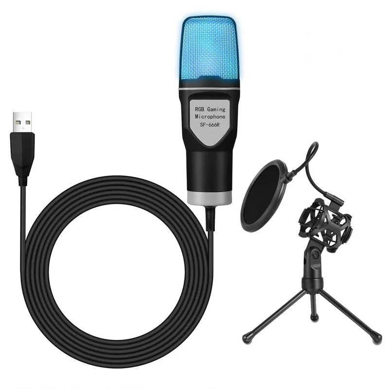 Microfone Condensador Profissi - Streaming Mic Condenser avaliação e preço