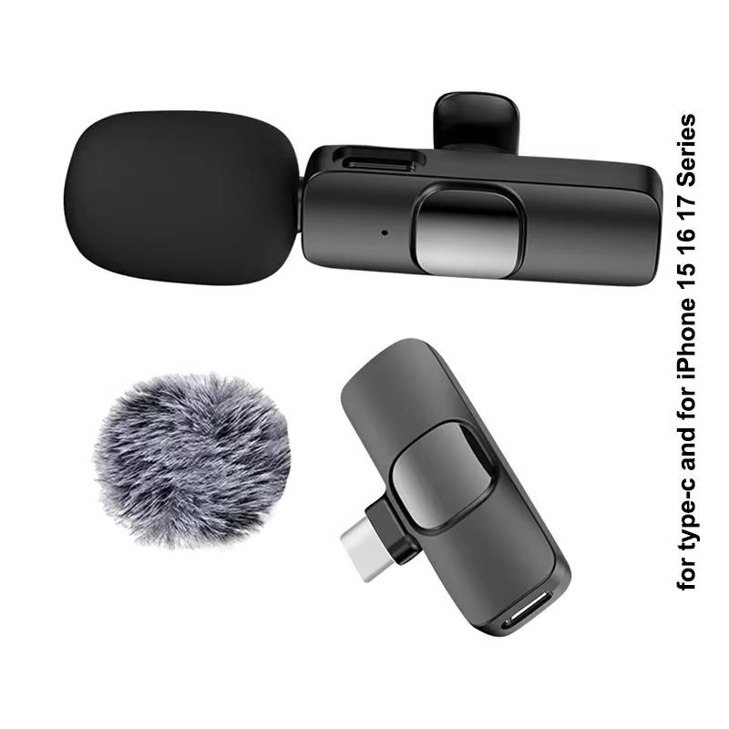 Microfone Lavalier Sem Fio par - Streaming Mic Condenser avaliação e preço
