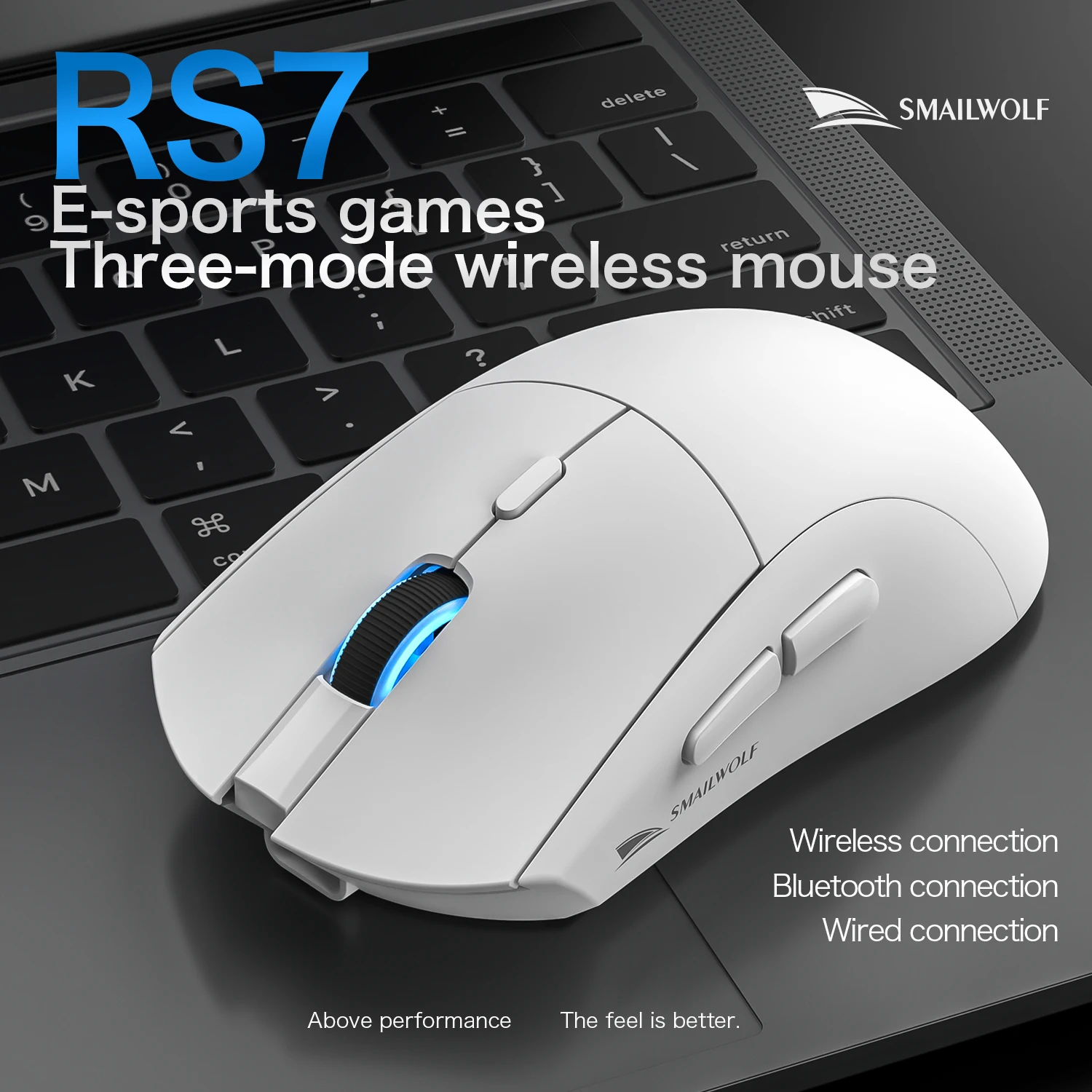 Smailwolf rs7 mouse para jogos - Esports Gaming Business avaliação e preço
