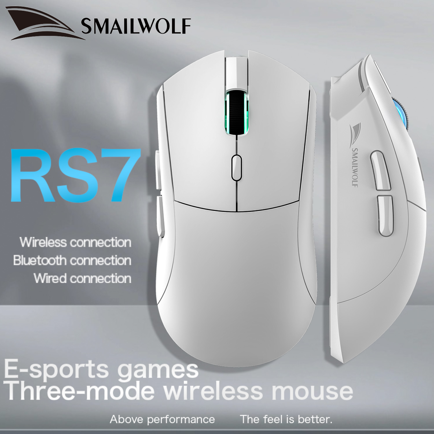 Smailwolf rs7 mouse para jogos - Esports Gaming Business avaliação e preço