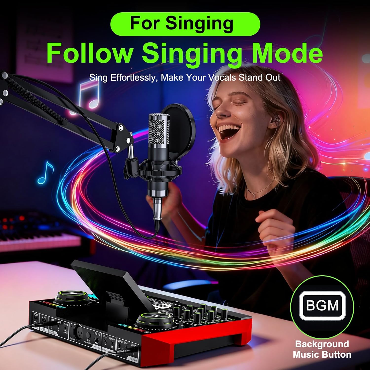 Interface de Áudio para Stream - Streaming Mic Condenser avaliação e preço
